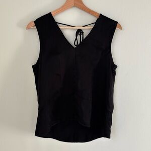 Everlane Satin V Neck Tank